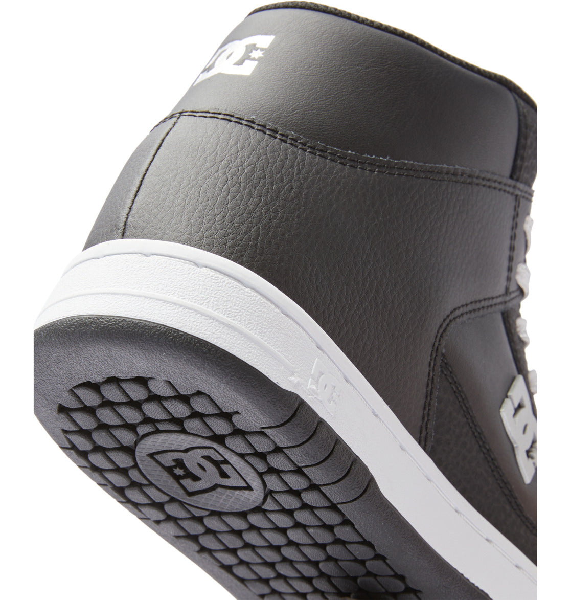 Manteca 4 Hi High-Top Shoes - Black/Silver | DC Shoes
