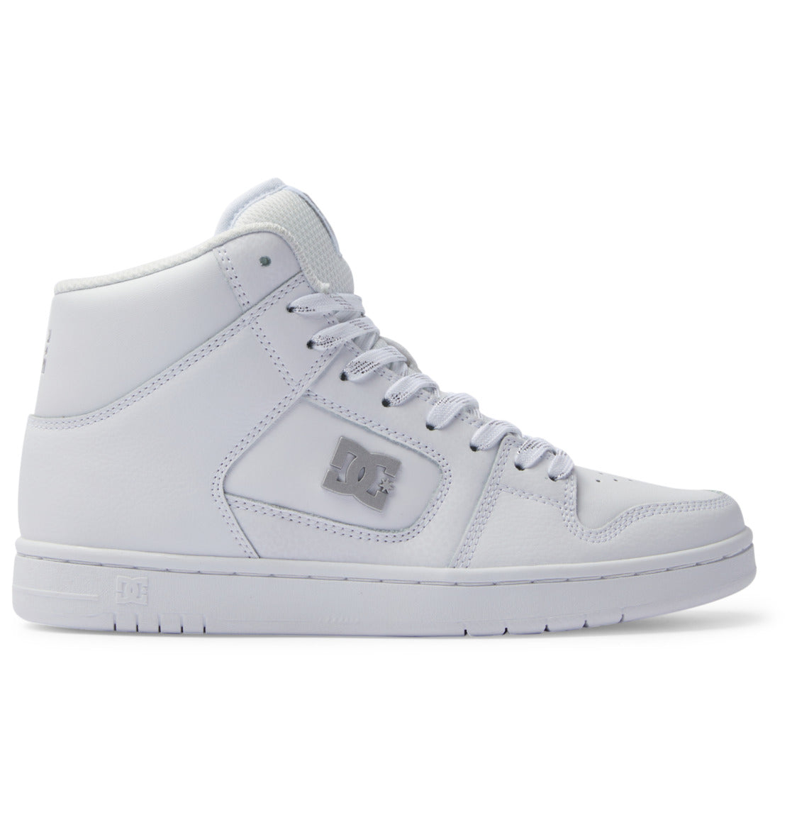 Manteca 4 Hi High-Top Shoes - White/Silver | DC Shoes