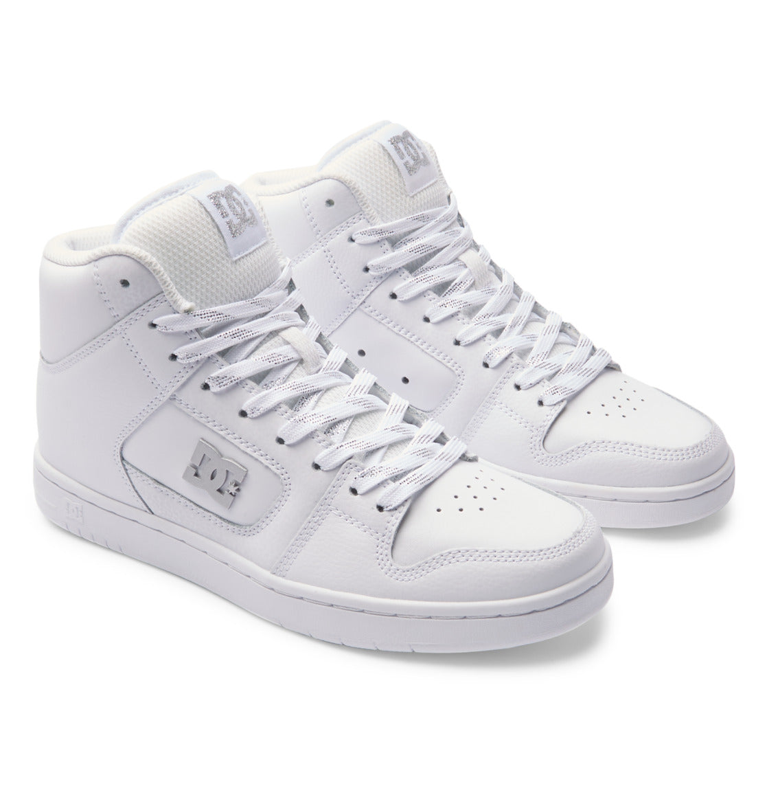 Manteca 4 Hi High-Top Shoes - White/Silver | DC Shoes
