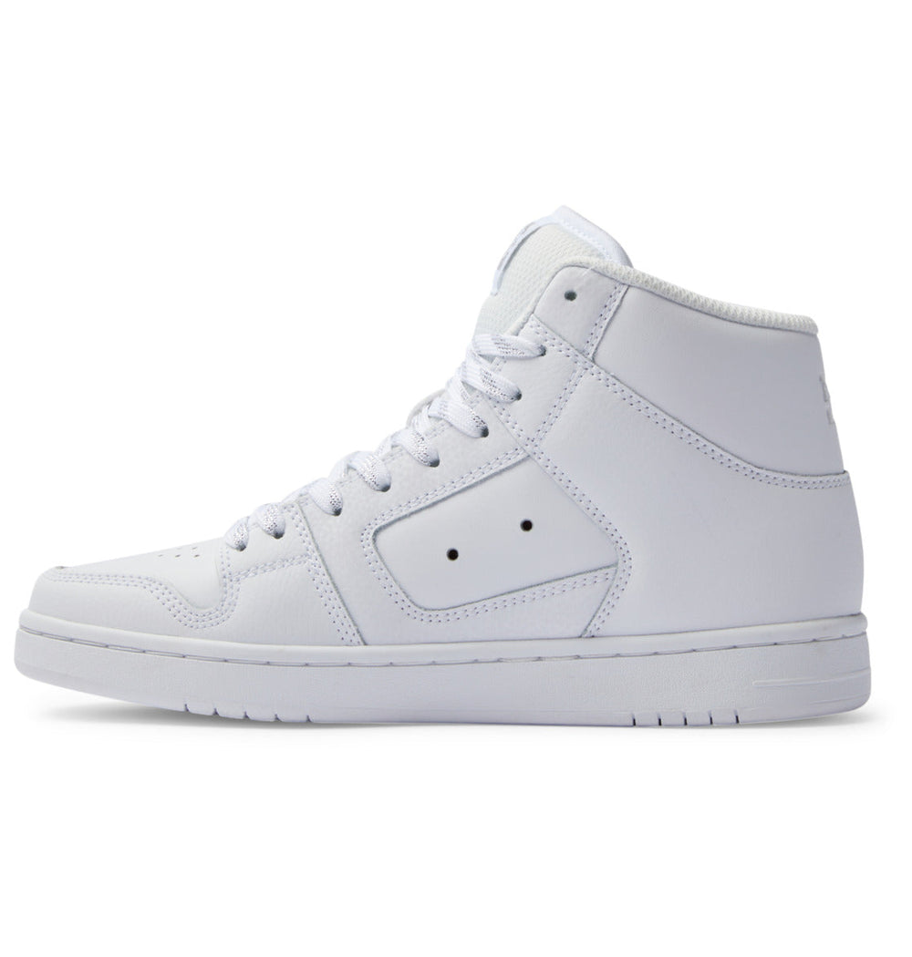 Manteca 4 Hi High-Top Shoes - White/Silver | DC Shoes