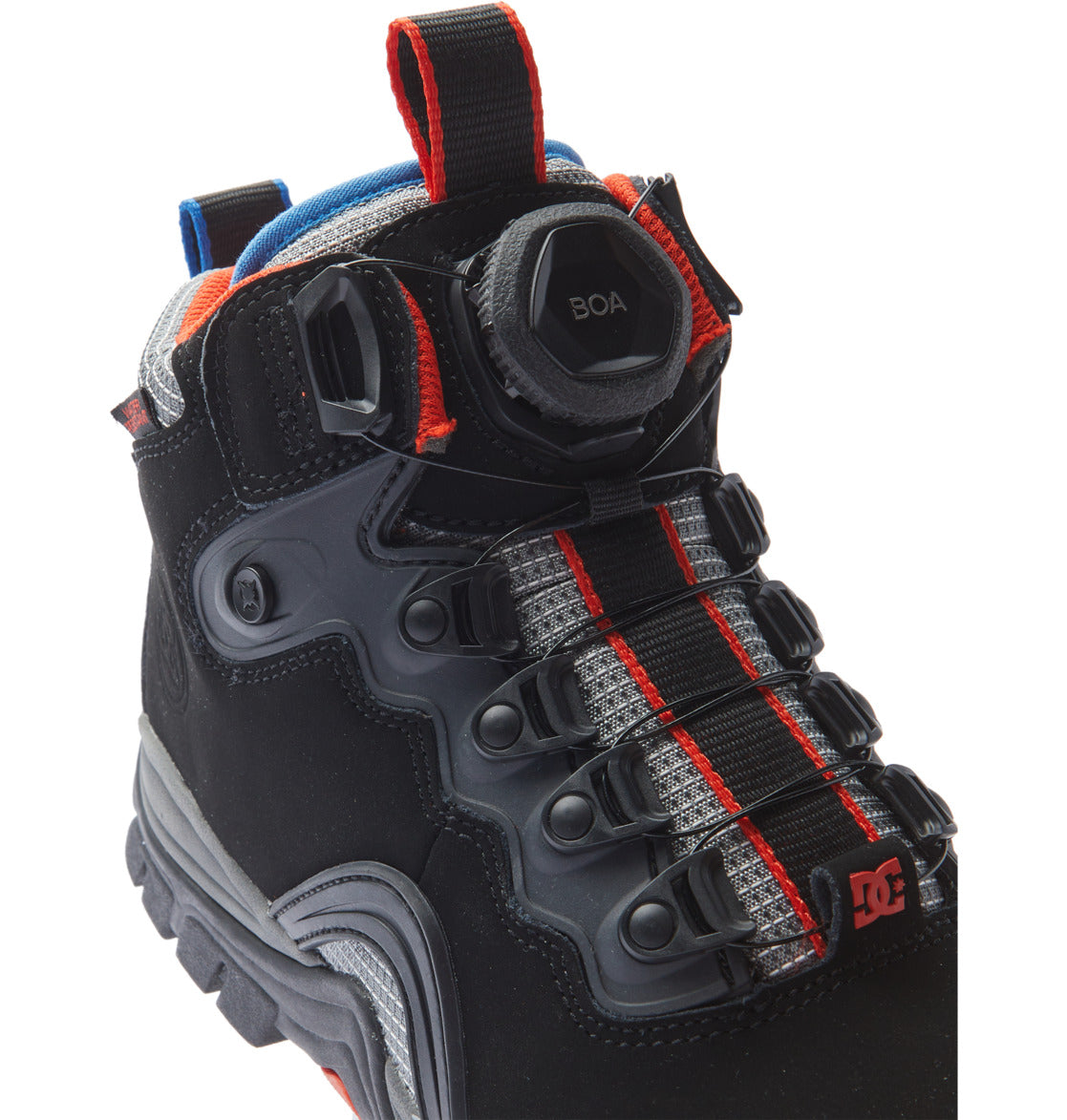 Navigator LX Water Resistant Winter Boots - Black/Grey/Red | DC Shoes