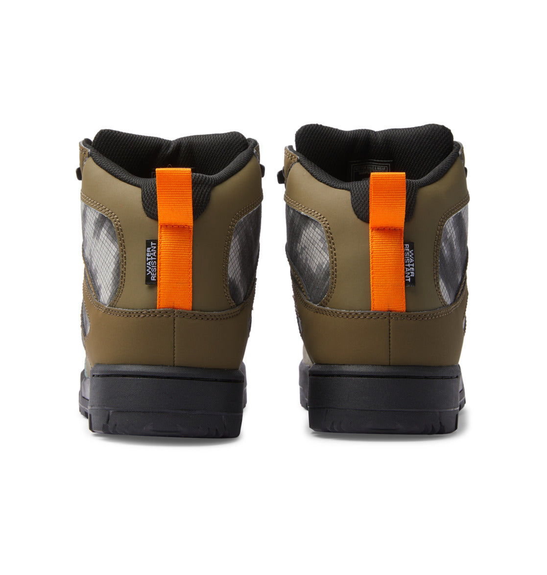 Pure High-Top Water-Resistant Winter Boots - Olive/Black | DC Shoes