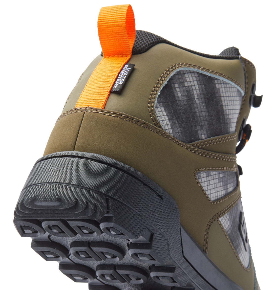 Pure High-Top Water-Resistant Winter Boots - Olive/Black | DC Shoes