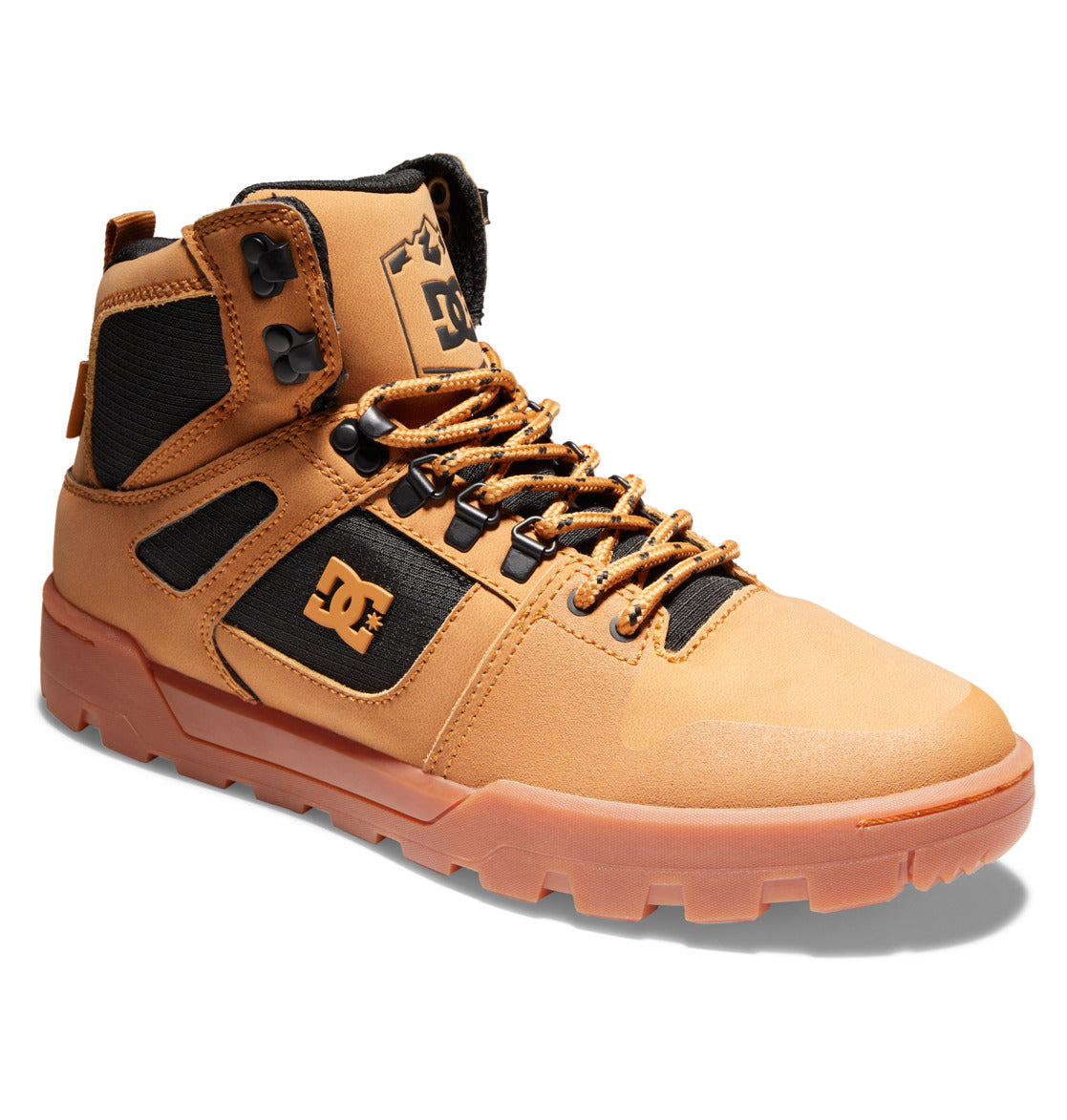 Pure High-Top Water-Resistant Winter Boots - Wheat/Black | DC Shoes