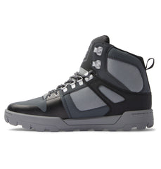 Pure High-Top Water-Resistant Winter Boots - Black/Grey/Black | DC Shoes