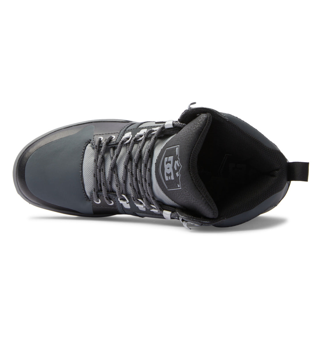 Pure High-Top Water-Resistant Winter Boots - Black/Grey/Black | DC Shoes