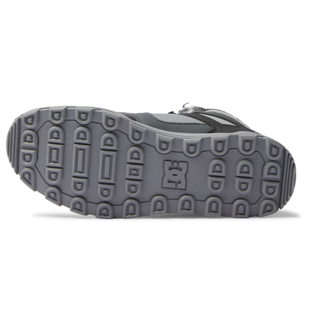Pure High-Top Water-Resistant Winter Boots - Black/Grey/Black | DC Shoes