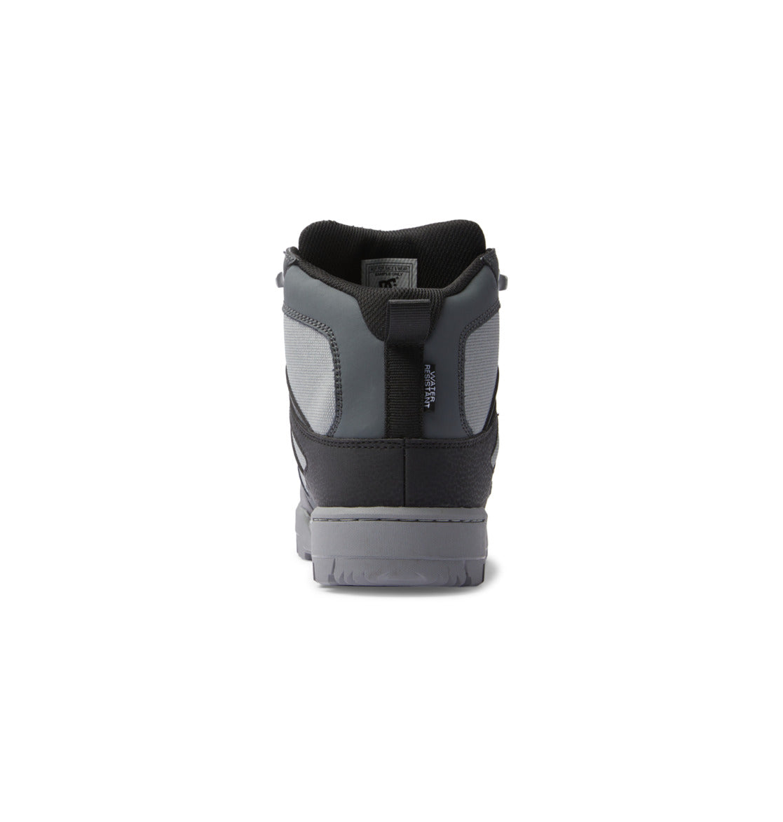 Pure High-Top Water-Resistant Winter Boots - Black/Grey/Black | DC Shoes