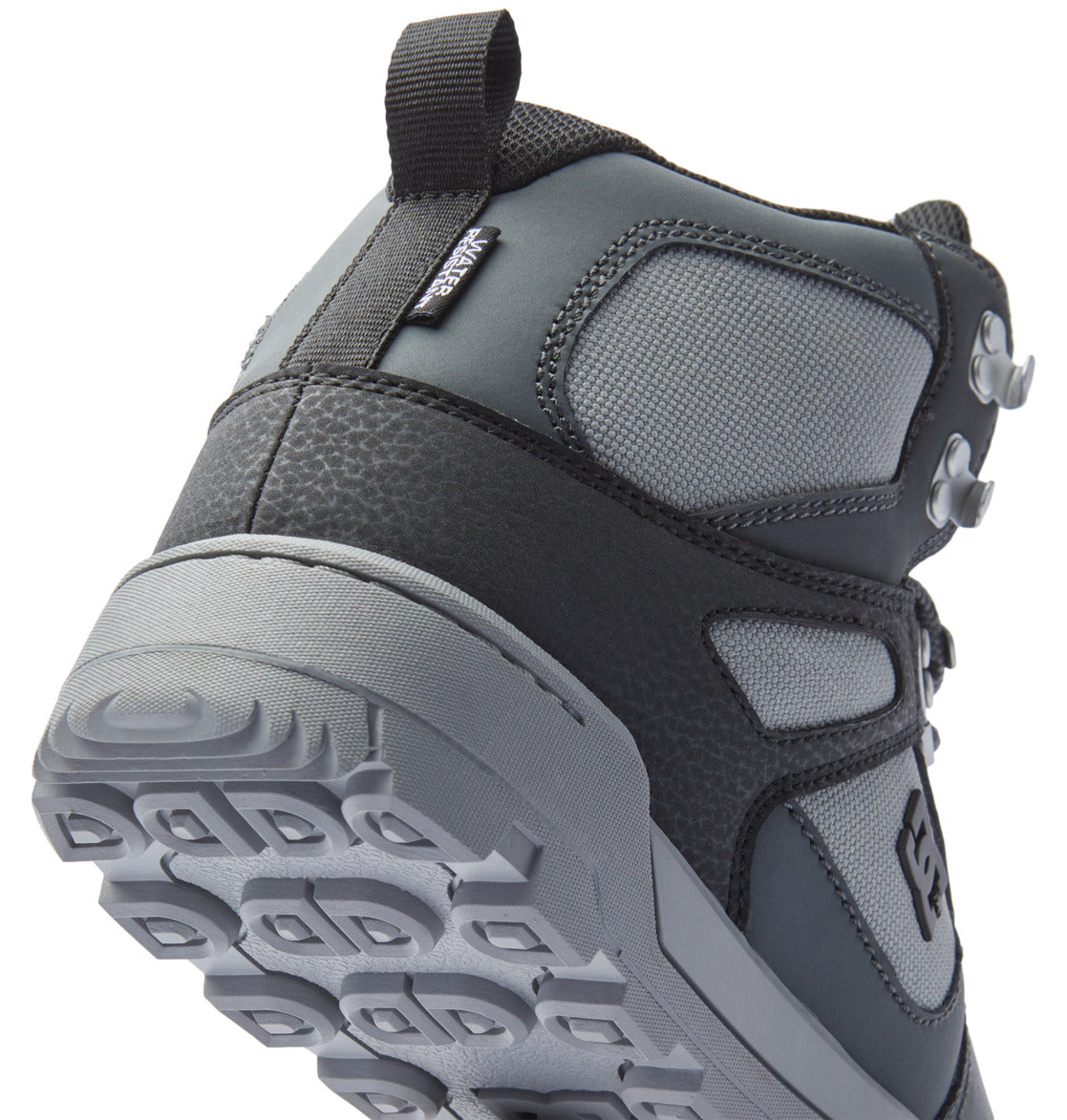 Pure High-Top Water-Resistant Winter Boots - Black/Grey/Black | DC Shoes