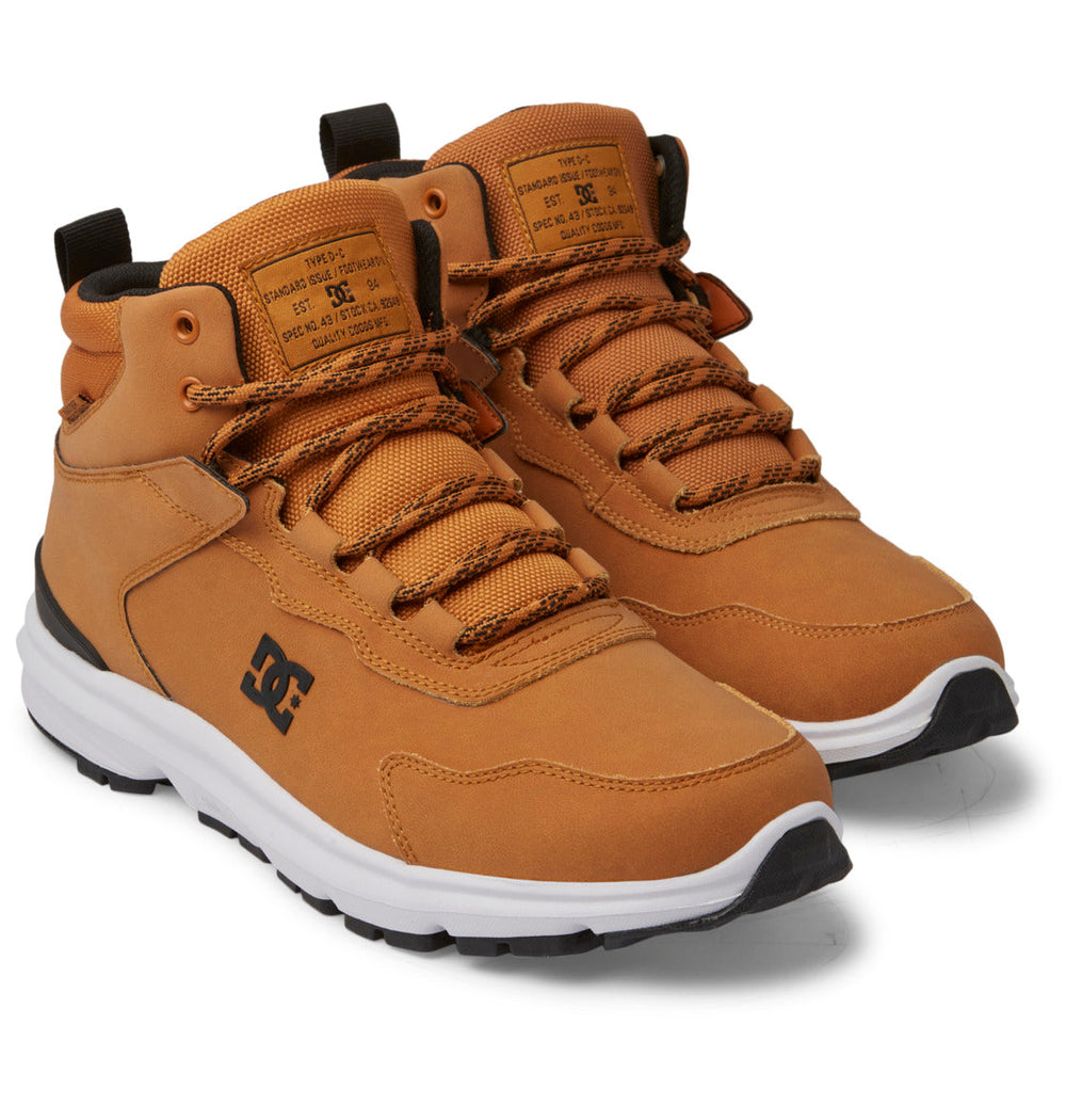 Mutiny Water-Resistant Boots - Wheat/Black | DC Shoes
