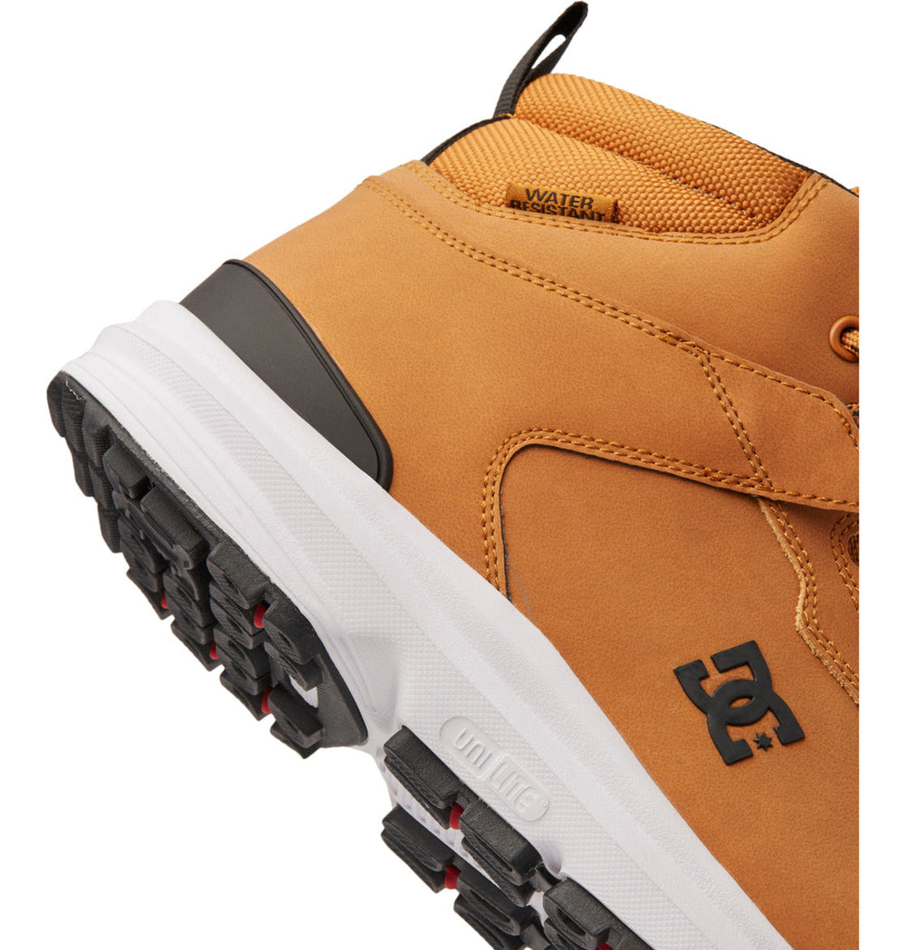 Mutiny Water-Resistant Boots - Wheat/Black | DC Shoes