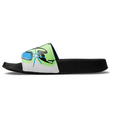 DC Slides - Black/Stencil | DC Shoes