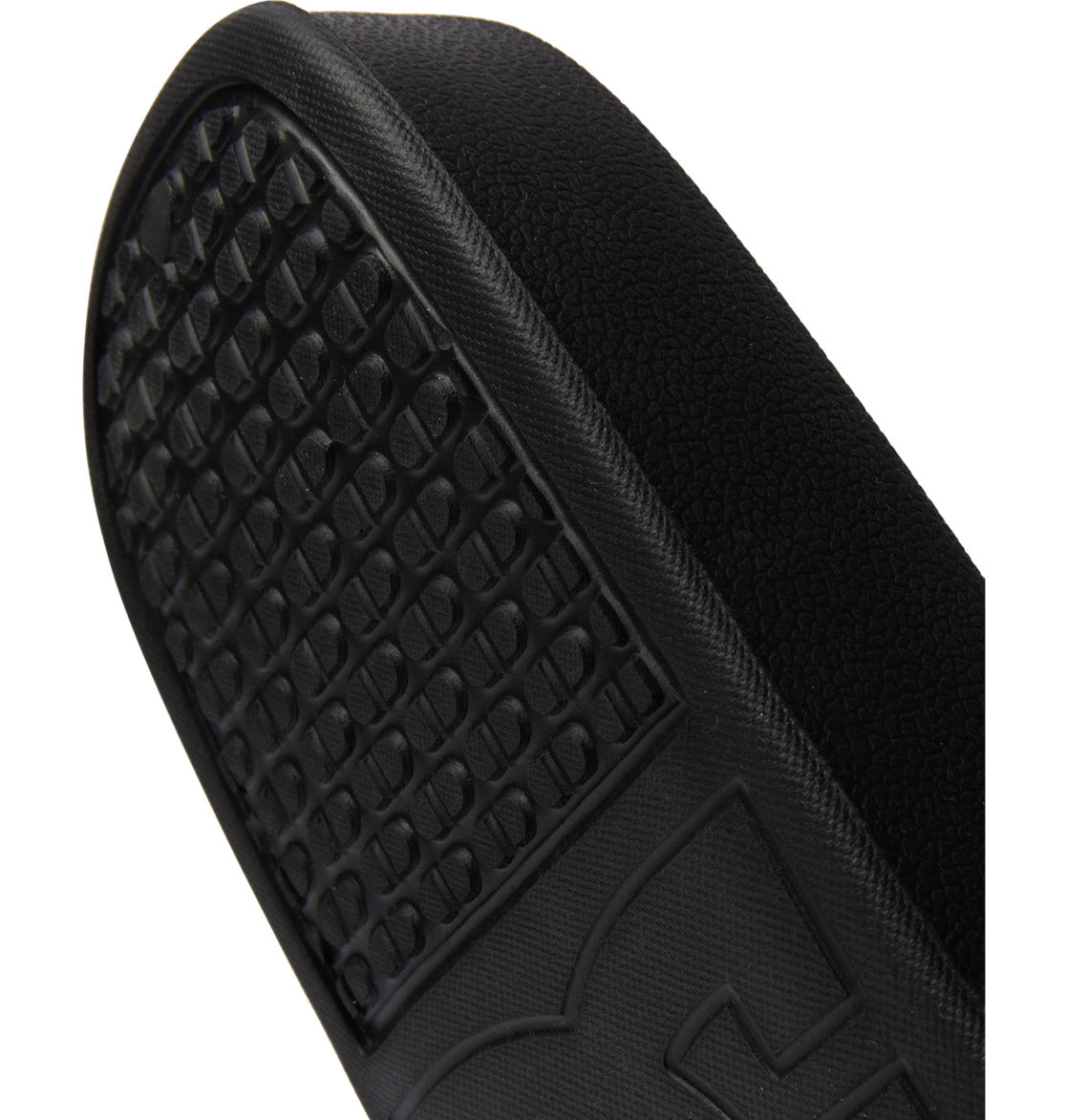 DC Slides - Black/Stencil | DC Shoes