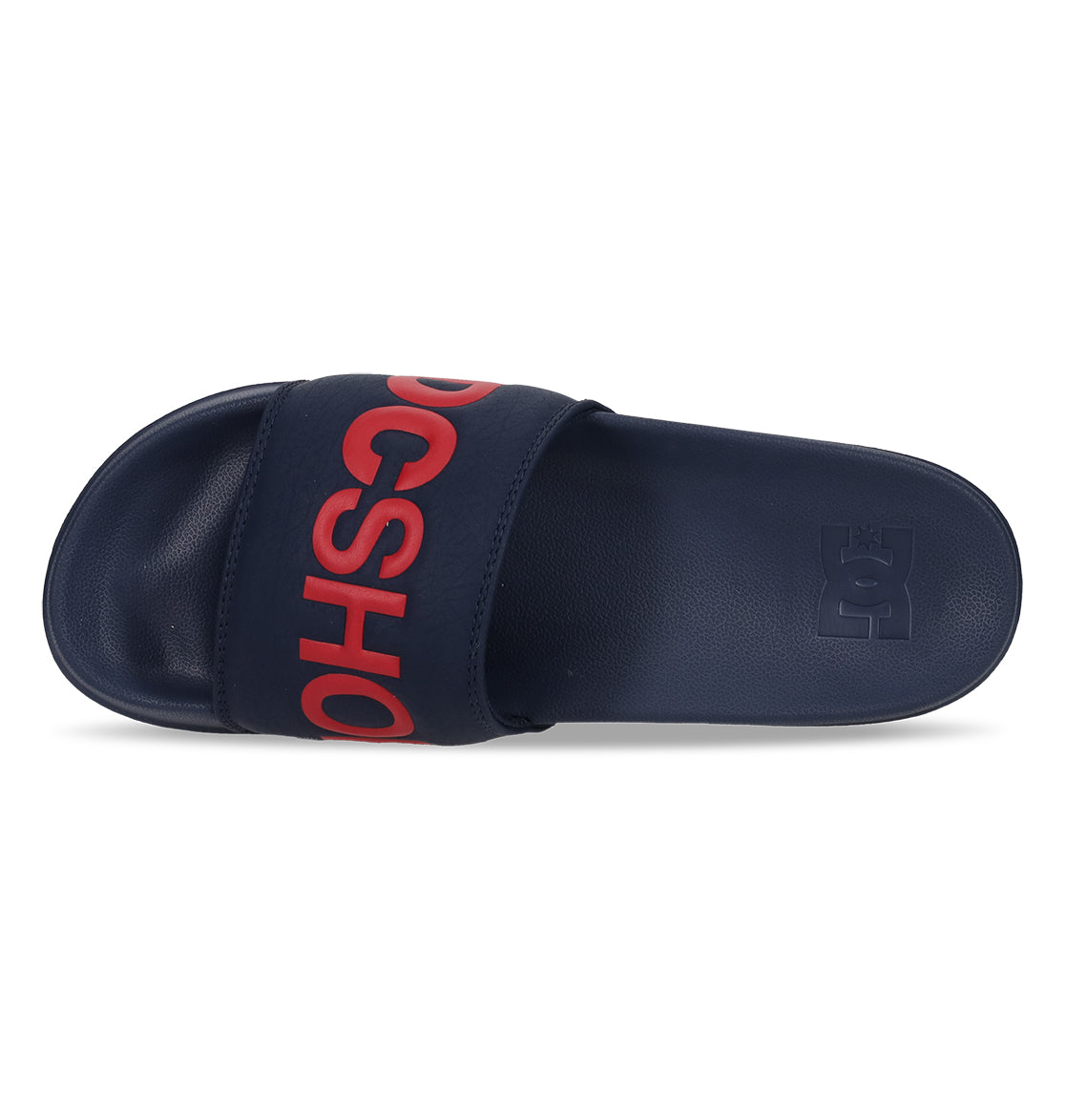 DC Slides - Navy/Red | DC Shoes