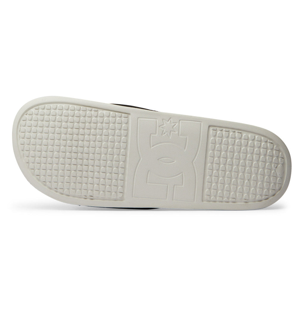 DC Slides - White/Multi | DC Shoes