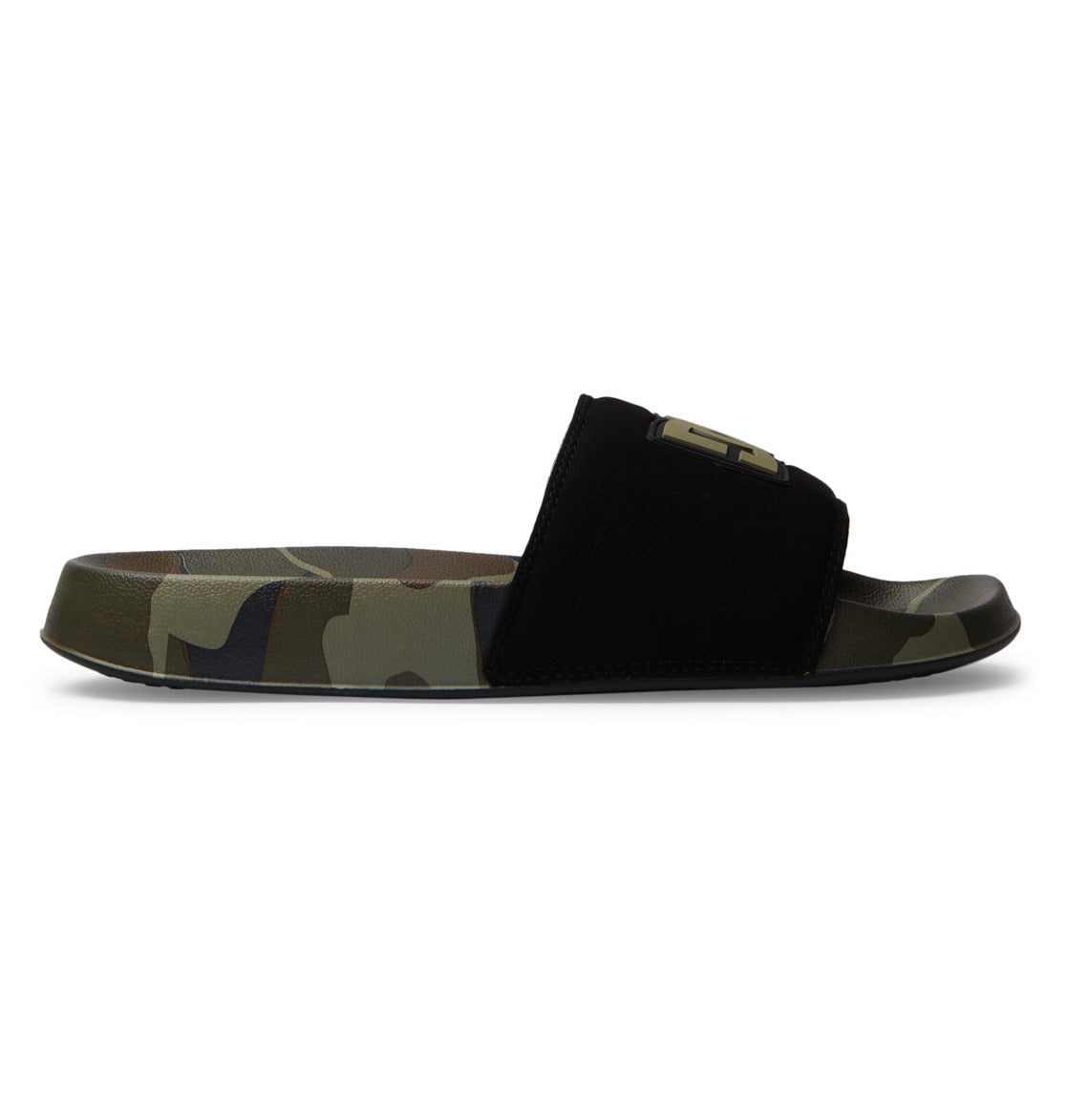 DC Slides - White/Black/Camo | DC Shoes