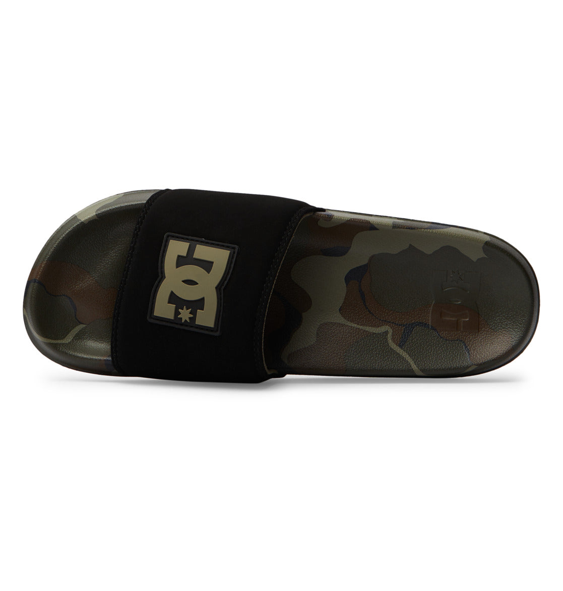 DC Slides - White/Black/Camo | DC Shoes