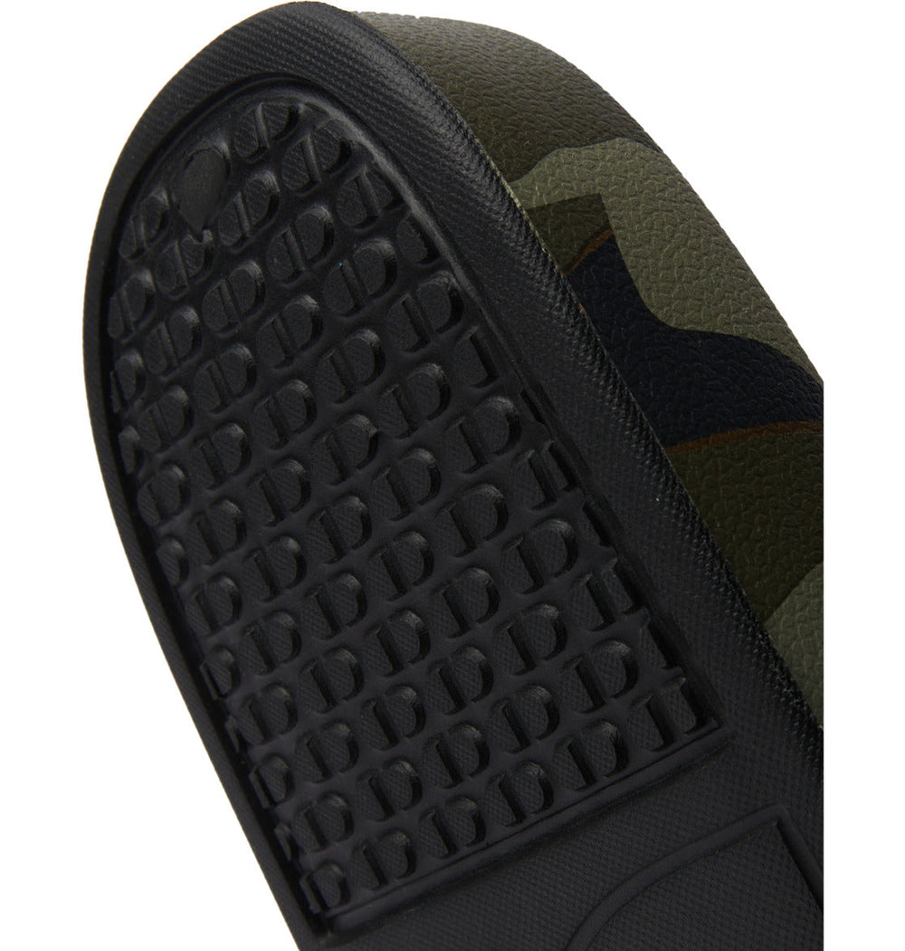 DC Slides - White/Black/Camo | DC Shoes