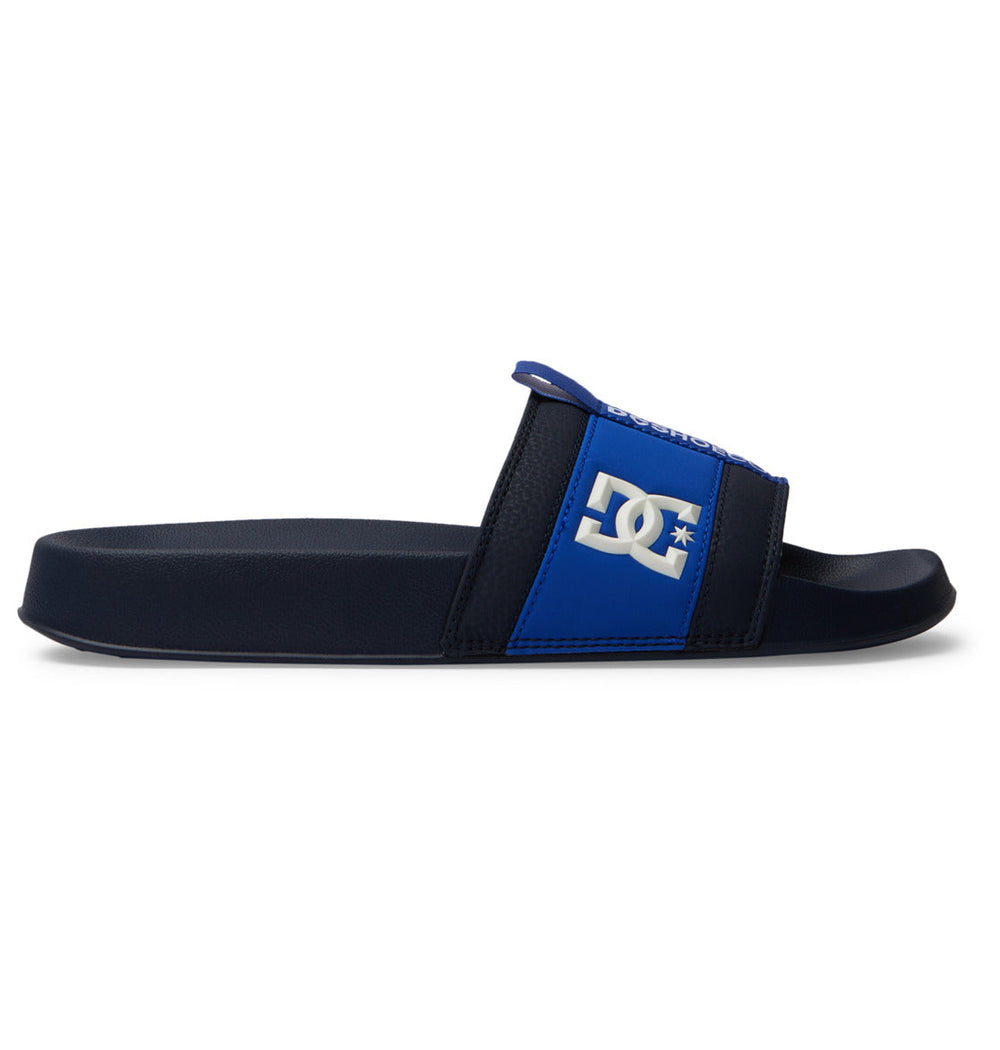 Lynx Slides - Blue/Blue/White | DC Shoes