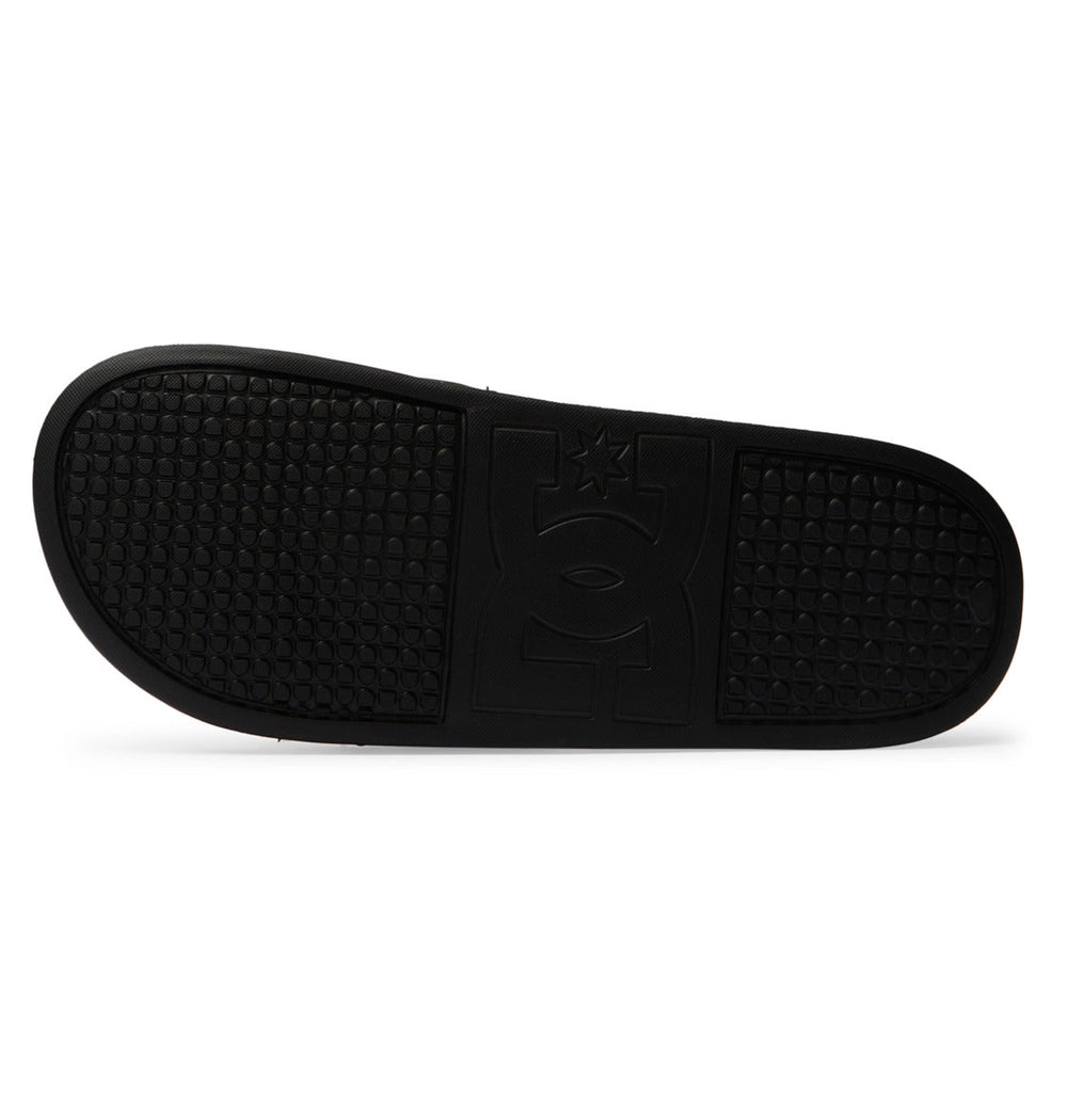 Lynx Slides - Black/Black/Yellow | DC Shoes