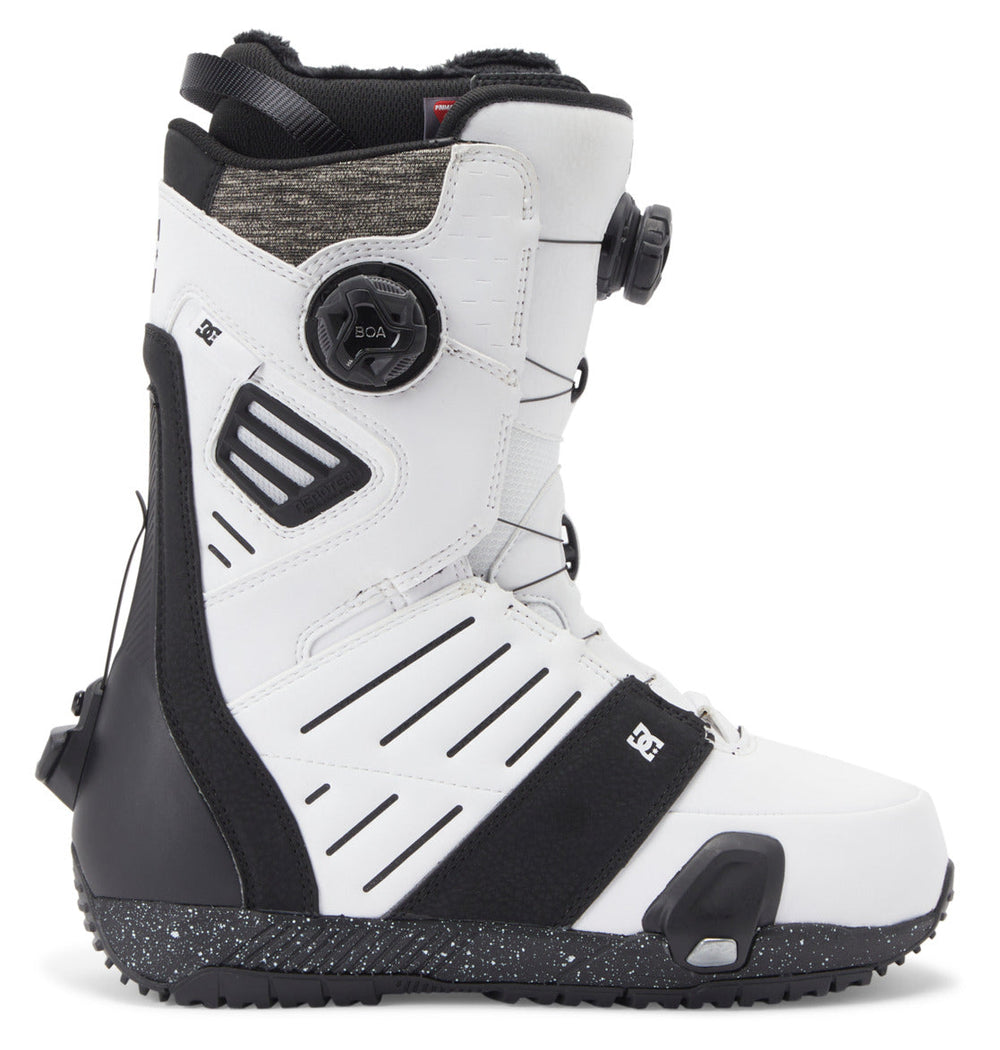 Judge Step On BOA® Snowboard Boots - White/Black Print | DC Shoes