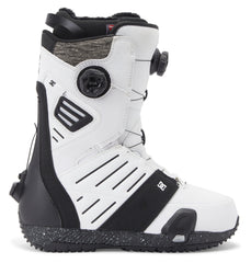 Judge Step On BOA® Snowboard Boots - White/Black Print | DC Shoes