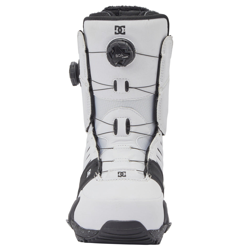 Judge Step On BOA® Snowboard Boots - White/Black Print | DC Shoes