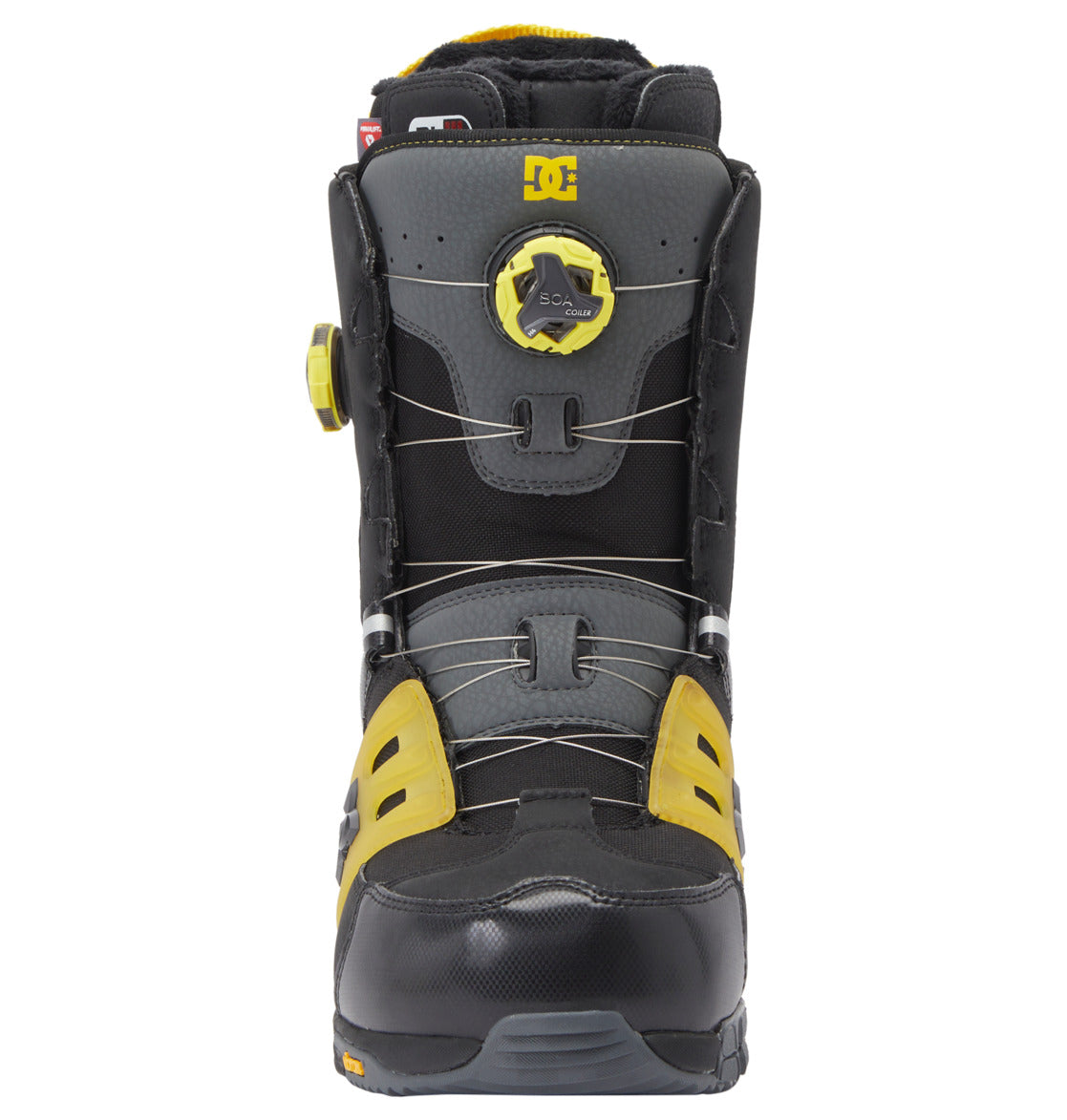 Phantom BOA® Snowboard Boots - Black/Yellow | DC Shoes