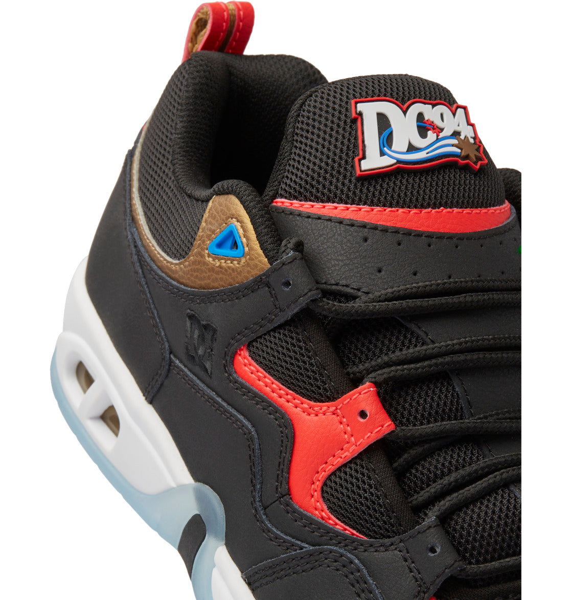 Truth OG Shoes - Black/Red/Blue | DC Shoes