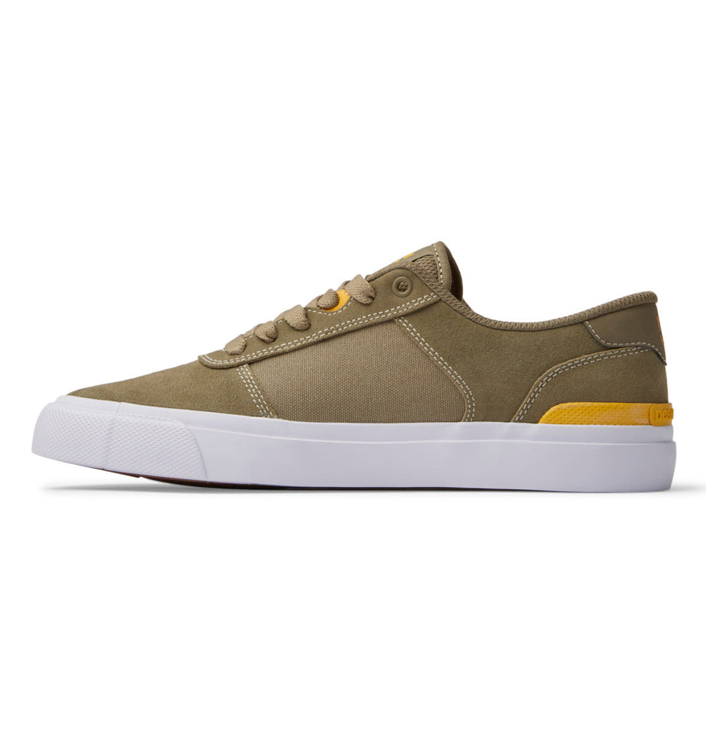 Teknic S Skate Shoes - Army/Olive | DC Shoes