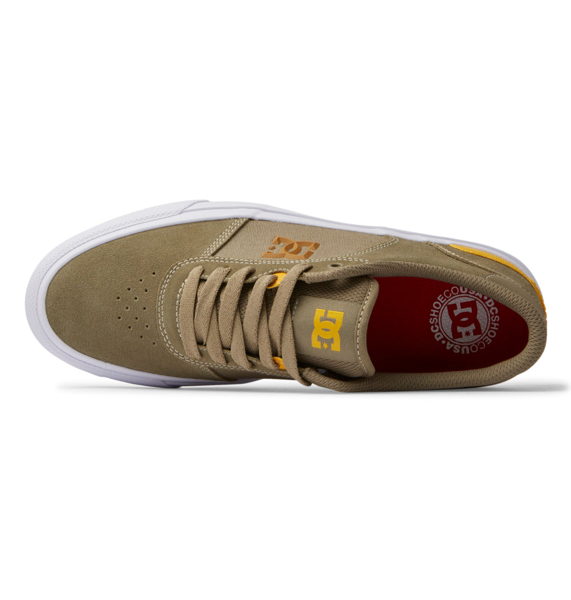 Teknic S Skate Shoes - Army/Olive | DC Shoes