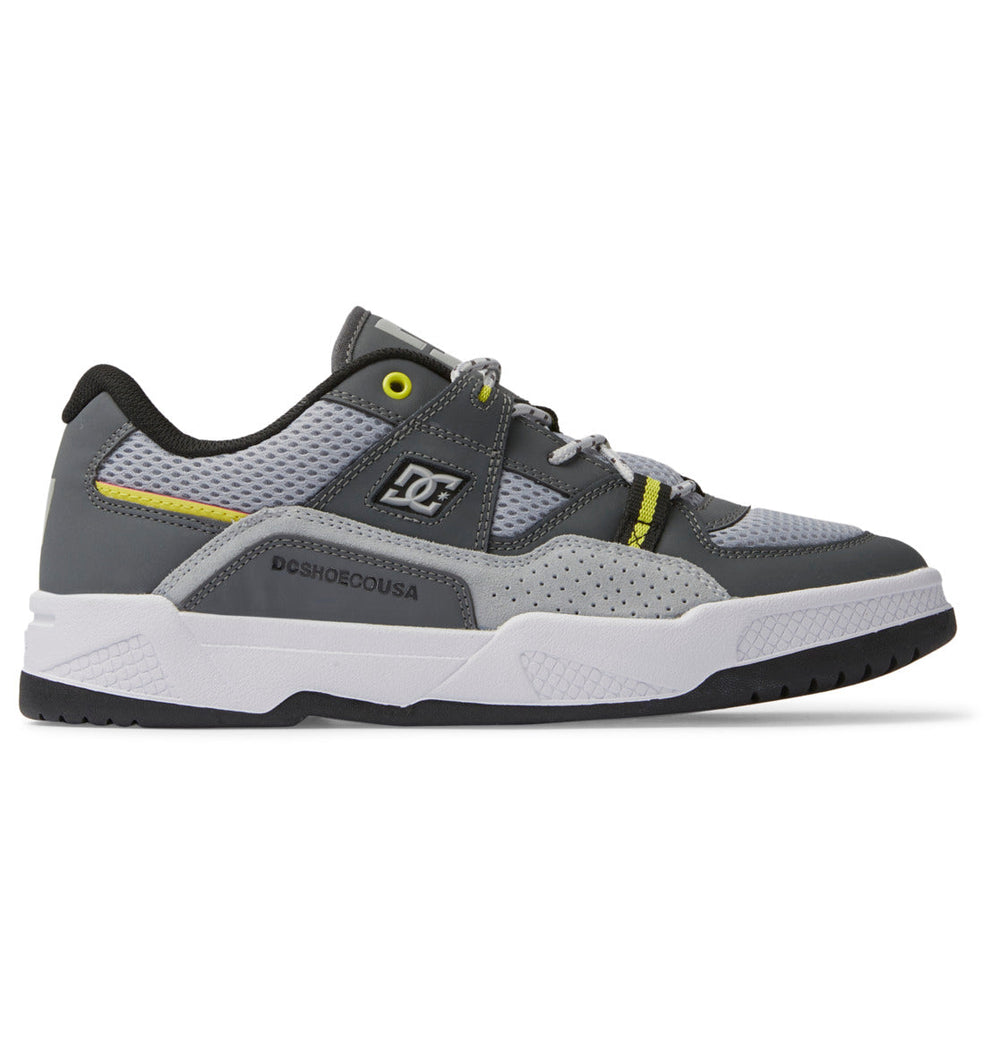 Construct Shoes - White/Grey/Yellow | DC Shoes
