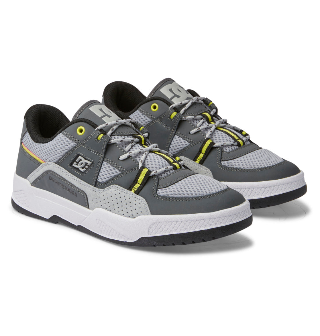 Construct Shoes - White/Grey/Yellow | DC Shoes