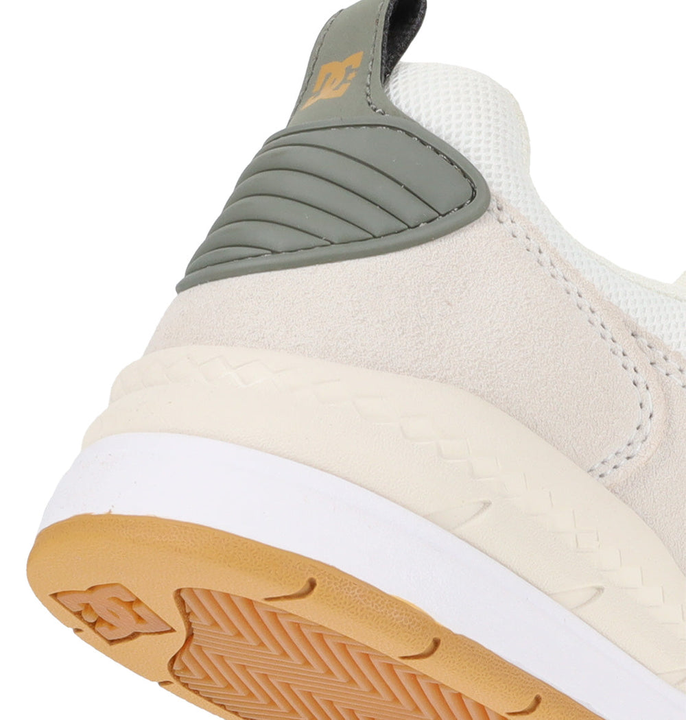 Ascend Skate Shoes - Off White | DC Shoes