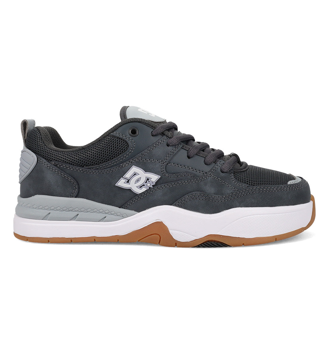 Ascend Skate Shoes - Dark Grey/White | DC Shoes