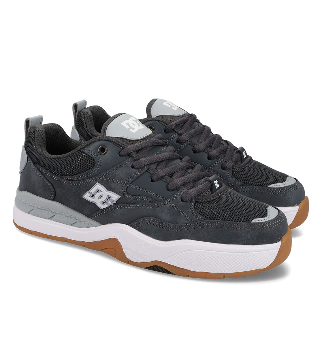 Ascend Skate Shoes - Dark Grey/White | DC Shoes