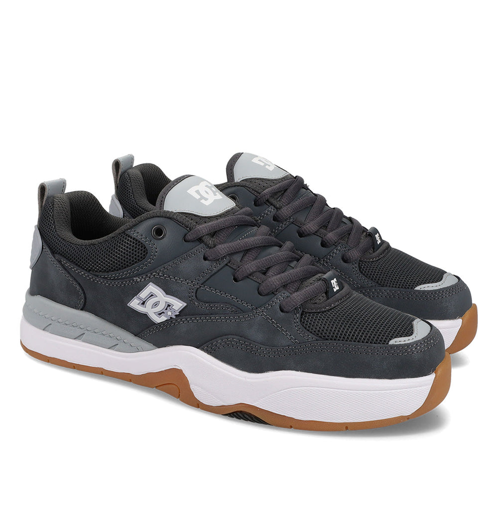 Ascend Skate Shoes - Dark Grey/White | DC Shoes