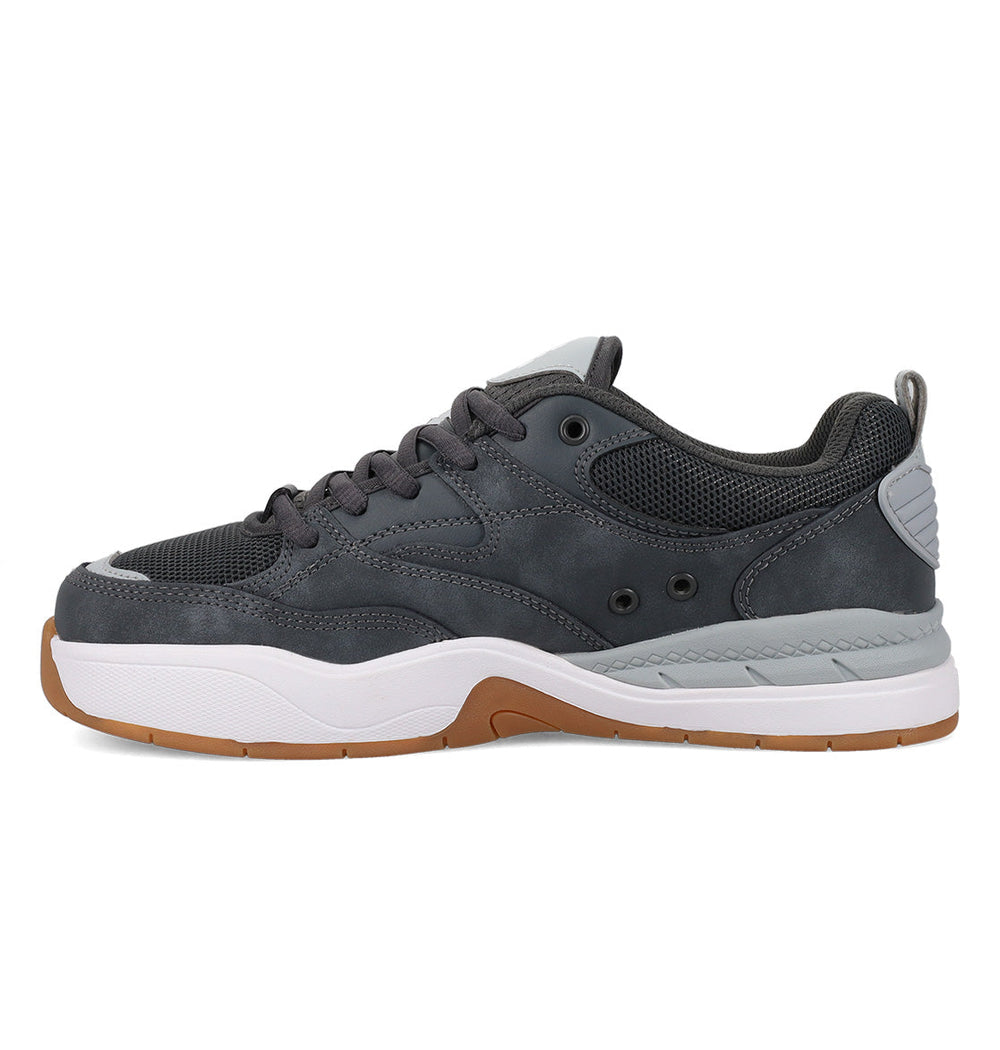 Ascend Skate Shoes - Dark Grey/White | DC Shoes