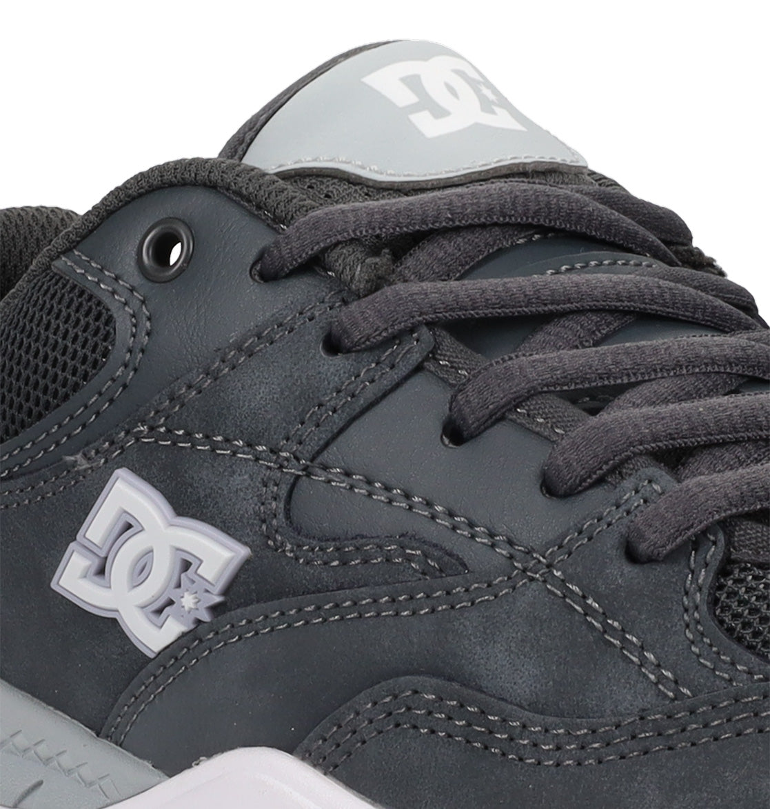Ascend Skate Shoes - Dark Grey/White | DC Shoes