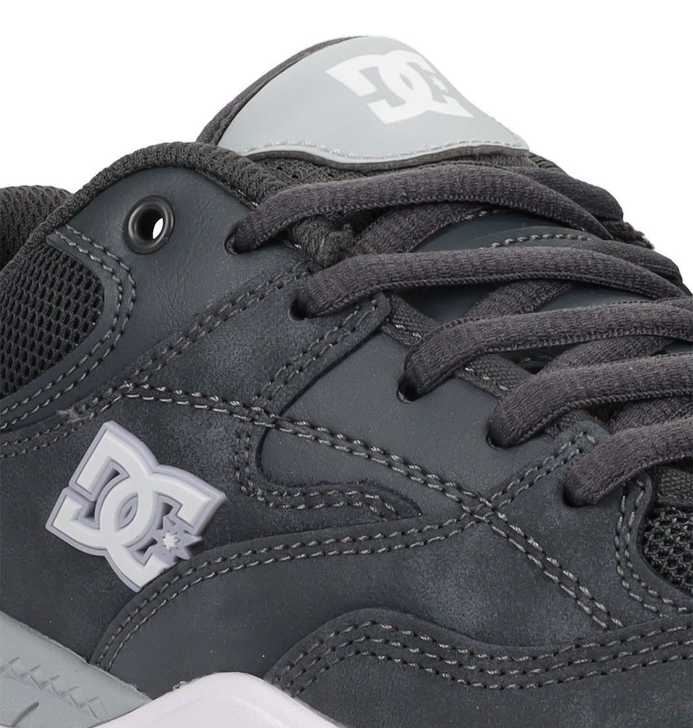 Ascend Skate Shoes - Dark Grey/White | DC Shoes