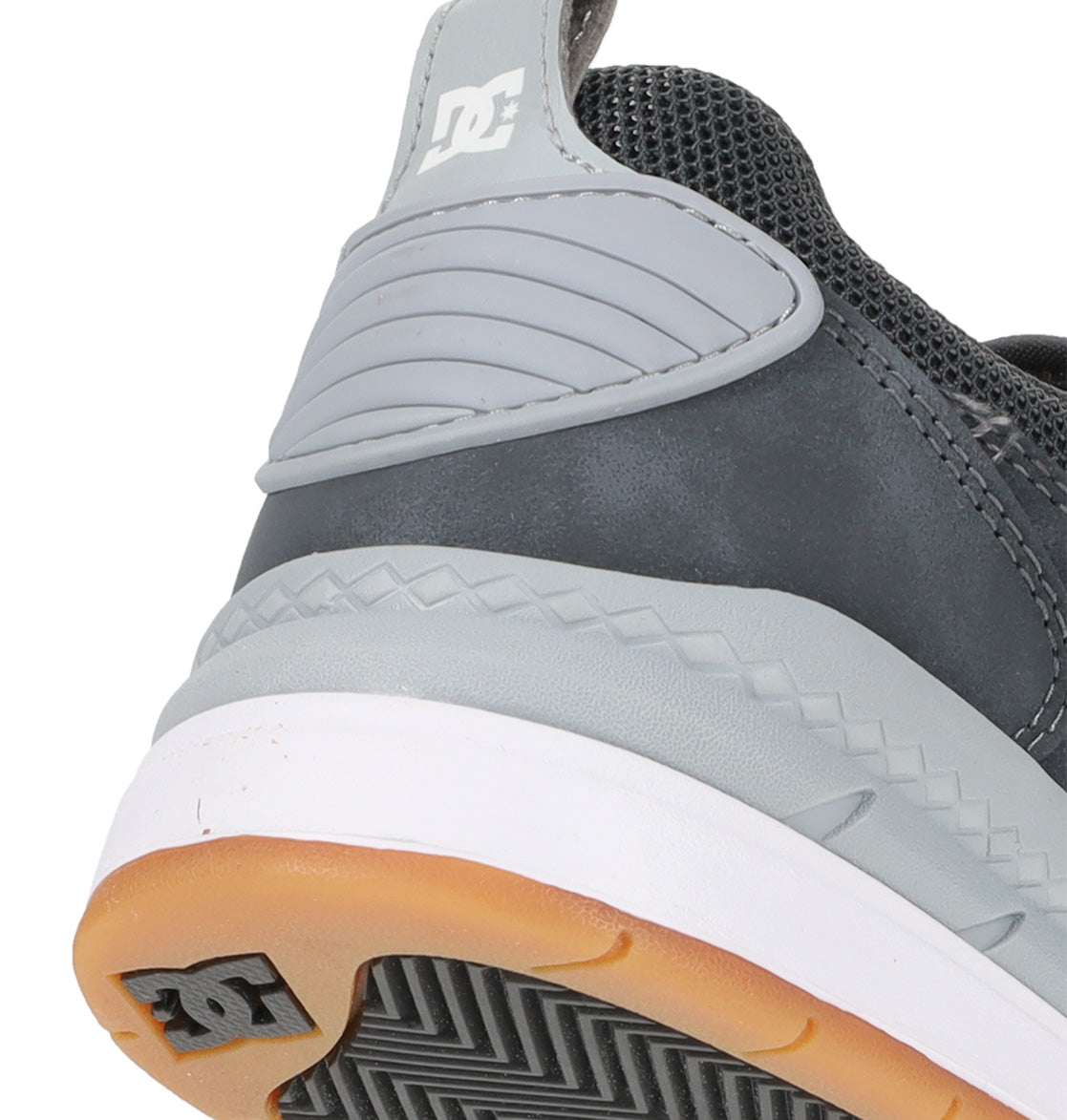 Ascend Skate Shoes - Dark Grey/White | DC Shoes