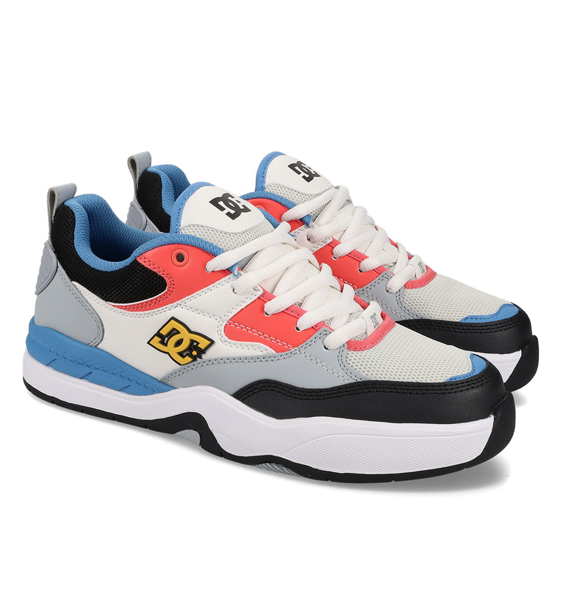 Ascend Skate Shoes - White/Blue/Grey | DC Shoes