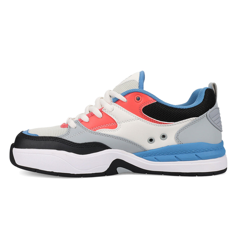 Ascend Skate Shoes - White/Blue/Grey | DC Shoes