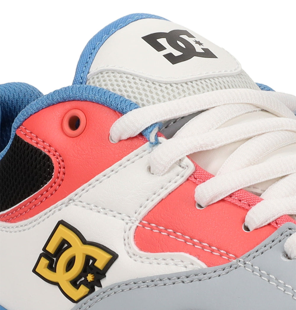 Ascend Skate Shoes - White/Blue/Grey | DC Shoes