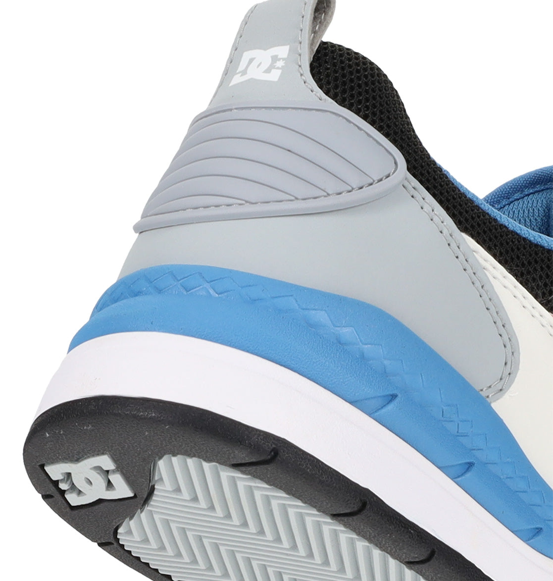Ascend Skate Shoes - White/Blue/Grey | DC Shoes
