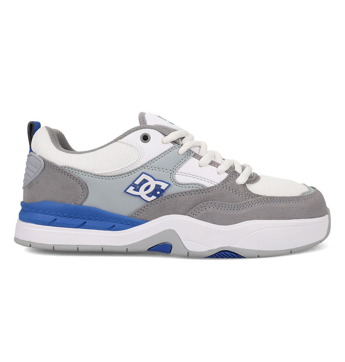 Ascend Skate Shoes - White/Grey/Blue | DC Shoes