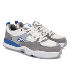 Ascend Skate Shoes - White/Grey/Blue | DC Shoes