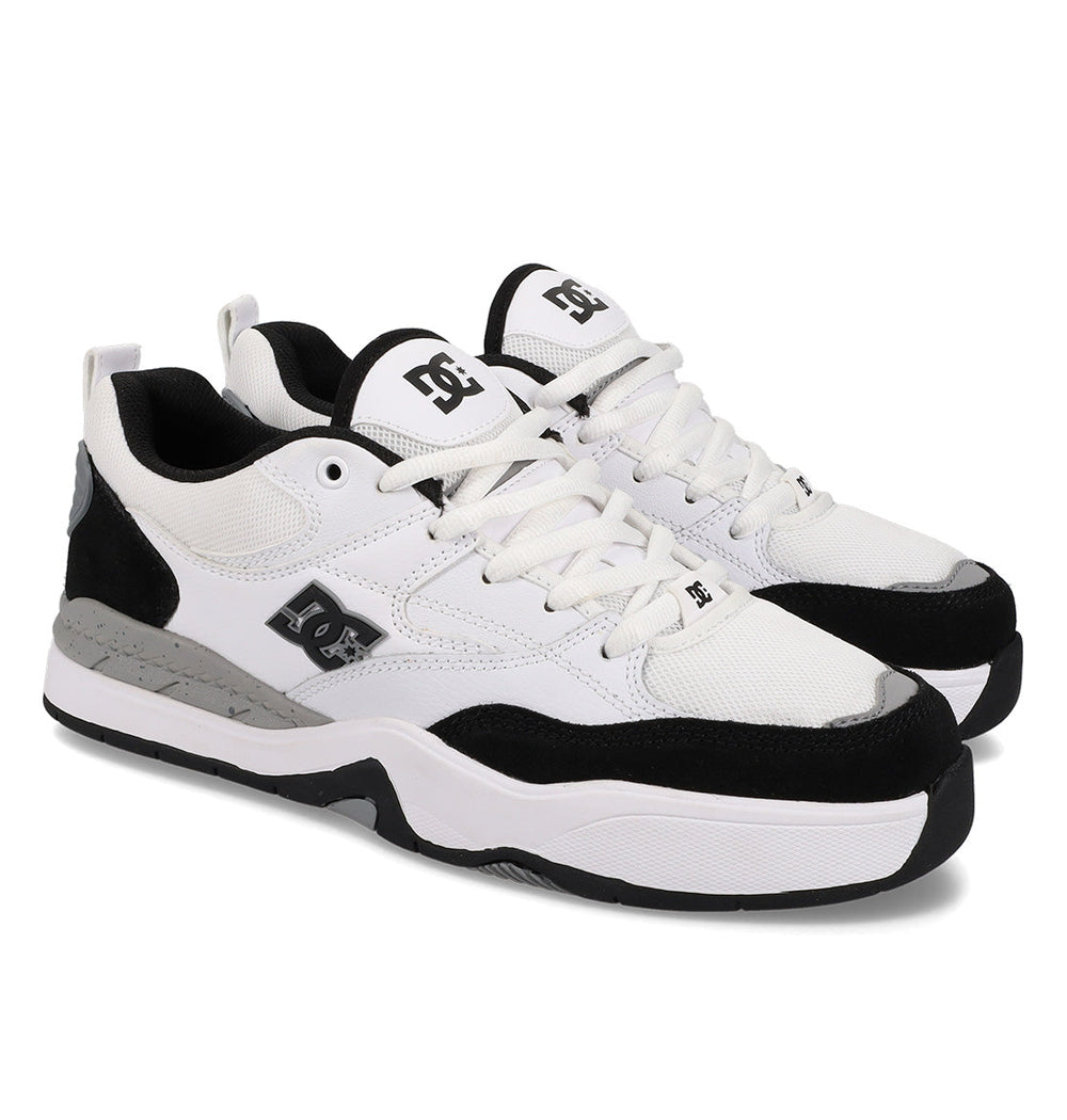 Ascend S Skate Shoes - White/Black/Black | DC Shoes