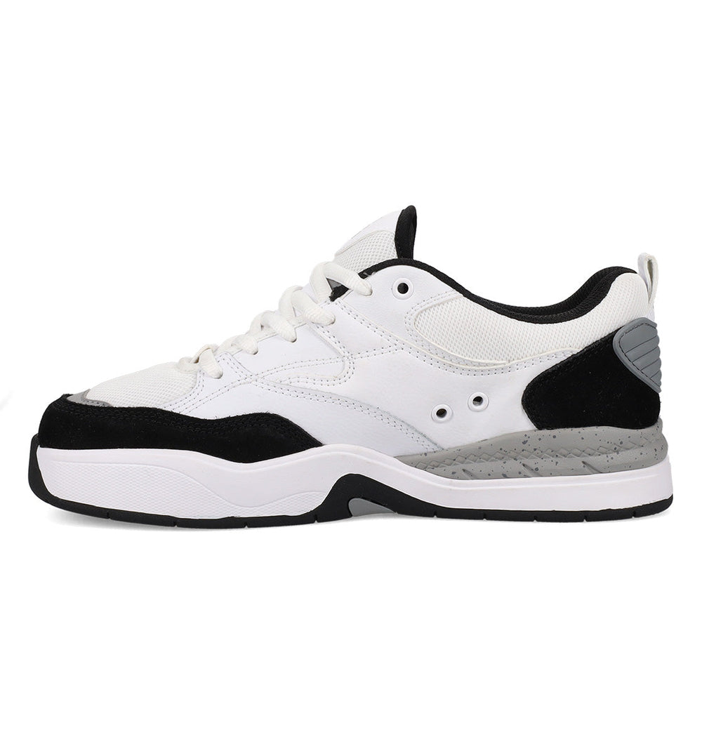 Ascend S Skate Shoes - White/Black/Black | DC Shoes