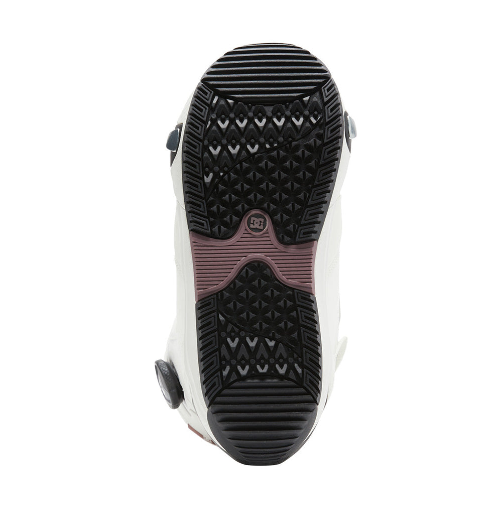 Lotus Step On® Snowboard Boots - Off White/Purple Wine | DC Shoes